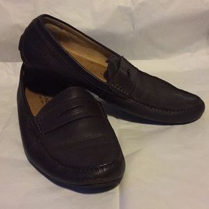 Leather Coach Loafers